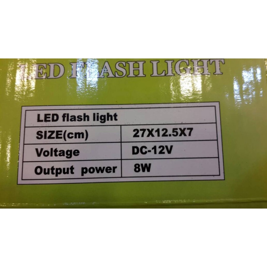 ADN.in Lampu S.kedip dashboard LED 8titik