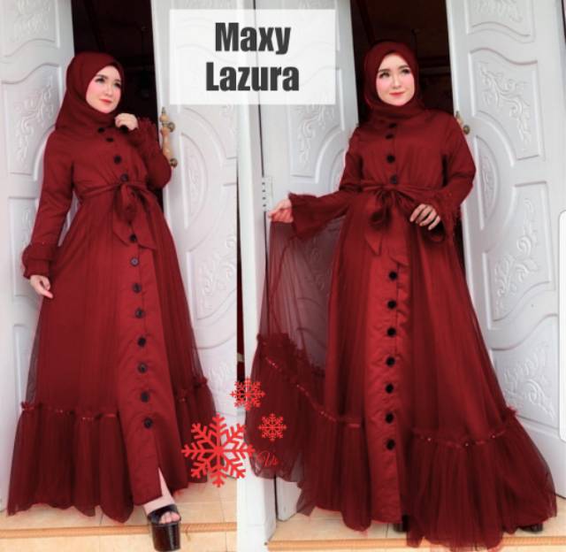 The Queeta - Maxy Lazura / Maxy Terbaru / Maxy Muslim Terbaru / Maxy Dress Trendy