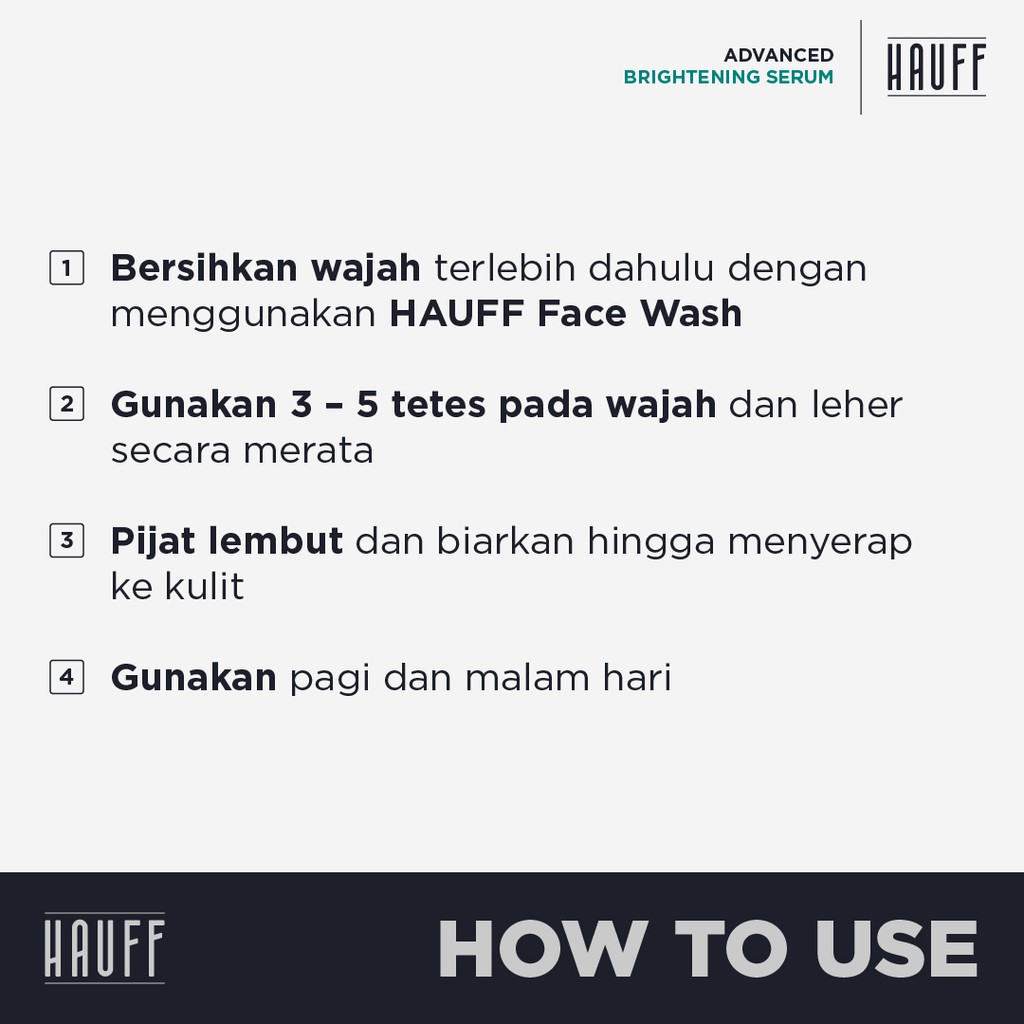 HAUFF Advanced Brightening Serum