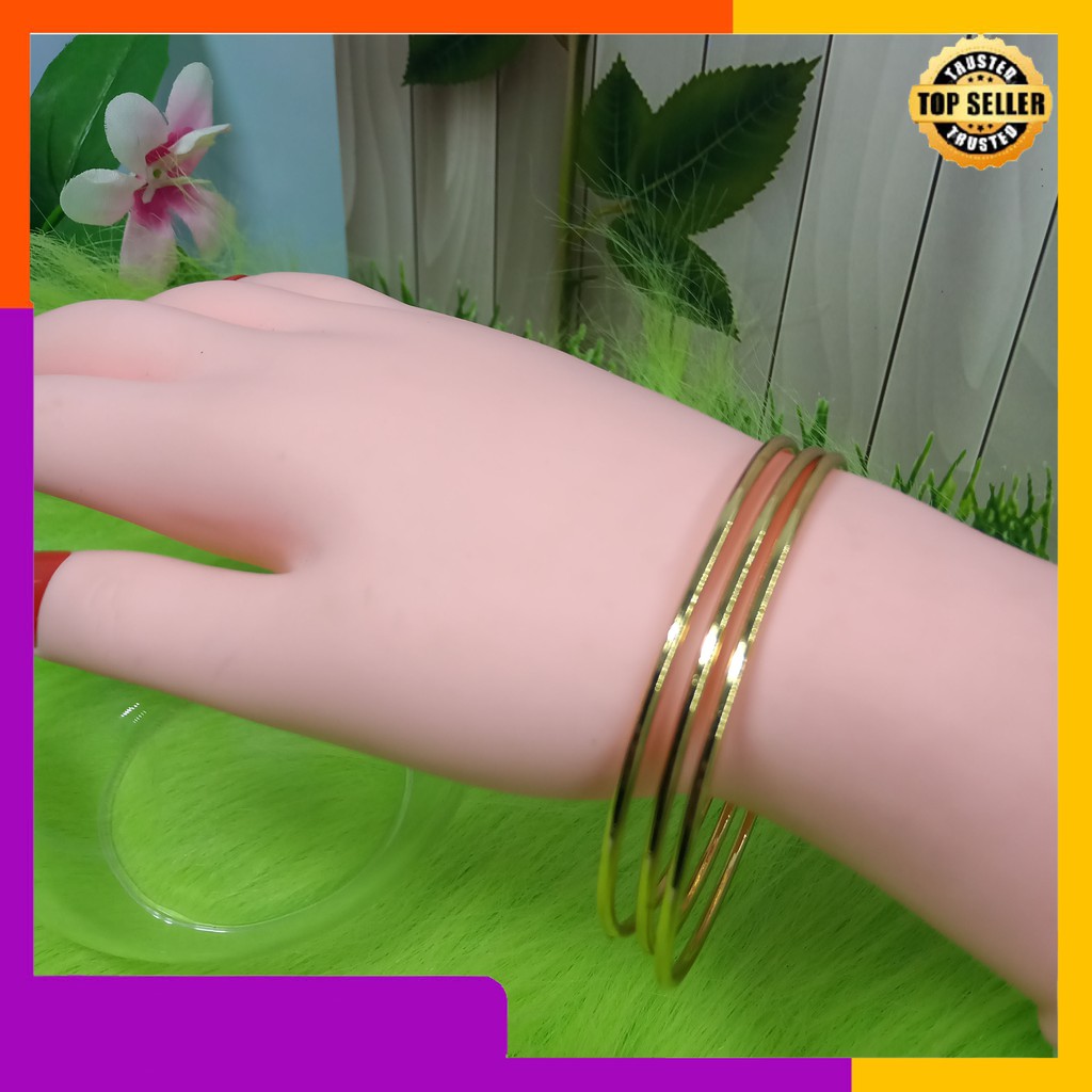 GELANG MODEL KERONCONG LAPIS MAS 24k