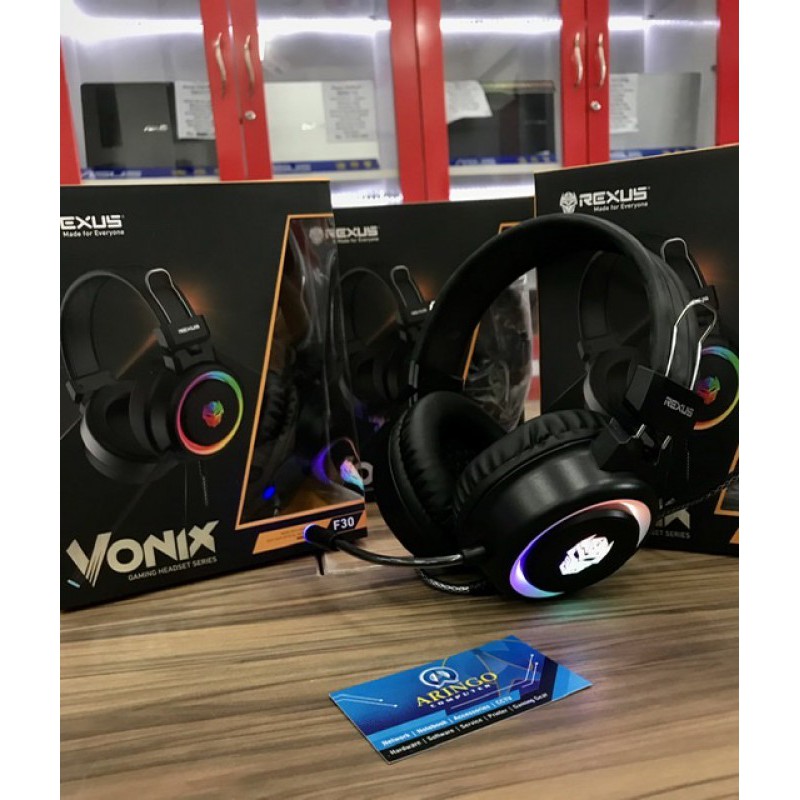 Headset Rexus GAMING VONIX F30 Black