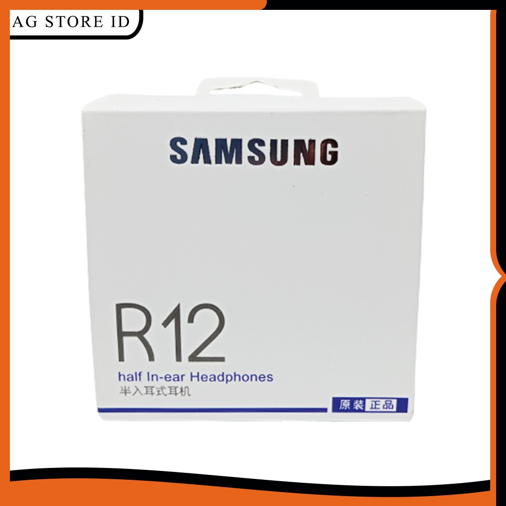 Headset Samsung R12 High Quality / Earphone Samsung R12 Extra Bass