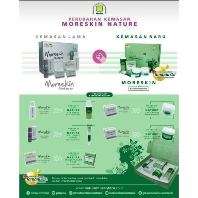 MORESKIN NATURE SERIES BOX