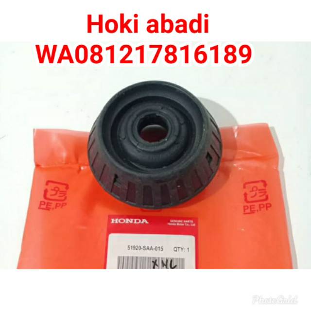 Support shock karet karet support depan honda mobilio-brio ori 1pc