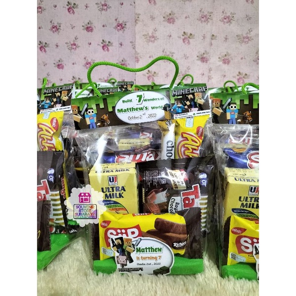 Mini snack ultah || Paket hampers snack mini || Snack ultah anakmurah