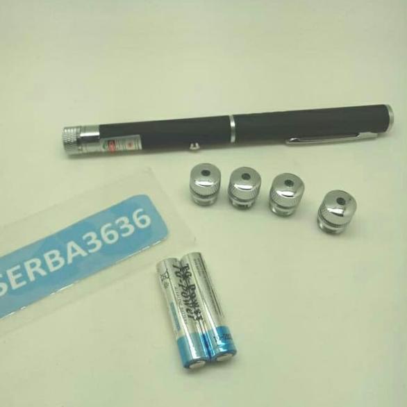 

✥ Green Laser Pointer 5 Mata / Pulpen Laser Persentasi ◄