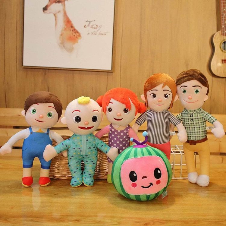 Boneka keluarga melon coco melon mainan anak lucu mainan anak perempuan