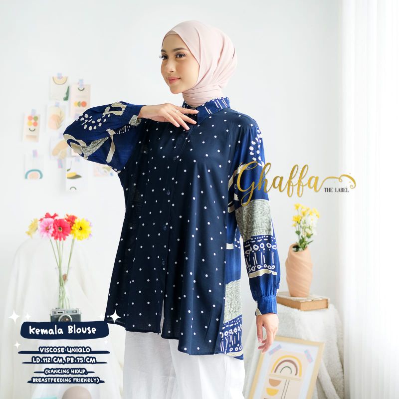Kemala Blouse/ Ghaffa Brand/ Blouse Original dari Ghaffa