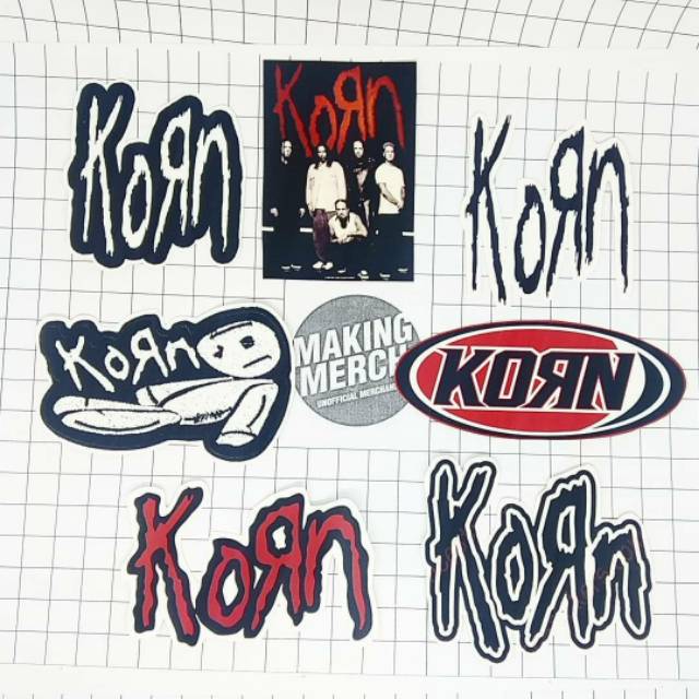 

Sticker Band Korn