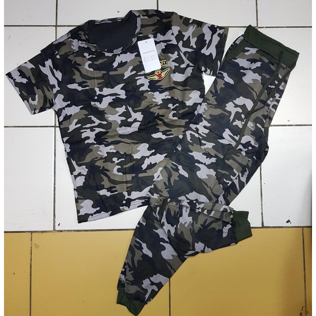 set senam zumba army pjg