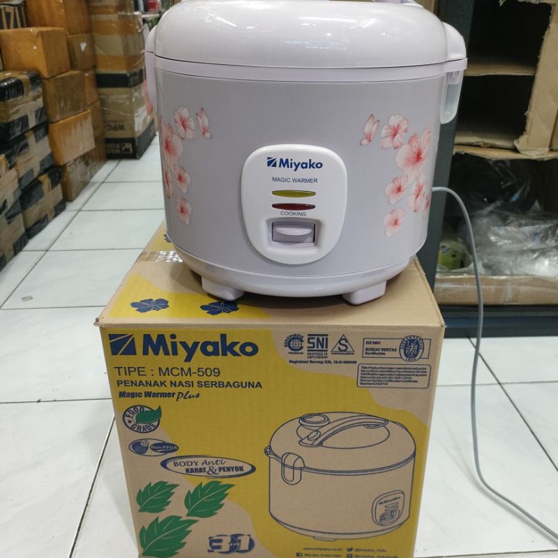 Magic Com Miyako MCM-509 Rice Cooker Penanak Nasi Miyako MCM 509 1.8L