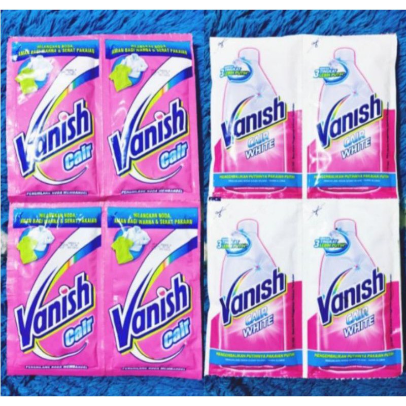 I Renceng Isi 12 sacet vanish cair kemasan sachet 60ml