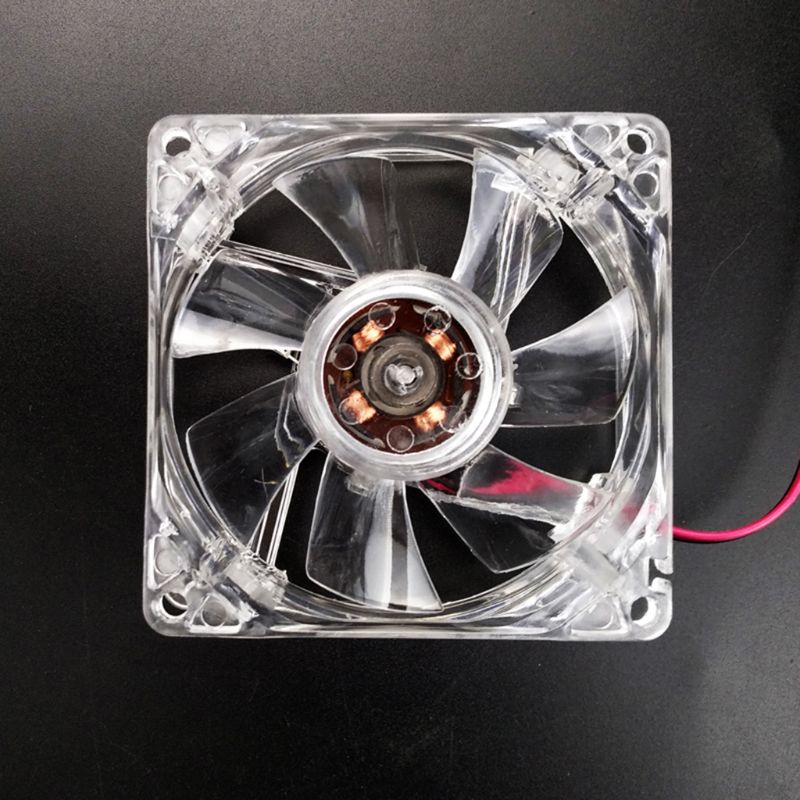 Cre Casing PC Fans CPU Cooler Colorful Chassis Radiator System 80mm RGB Cooling Fan