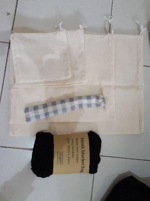 Reusable Cotton Produce Bag
