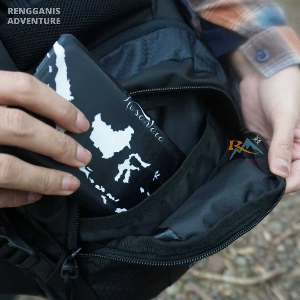 TAS SLEMPANG PRIA WANITA FLYHIGHT WAIST BAG OUTDOOR CASUAL HIKING CAMPING PENDAKI GUNUNG