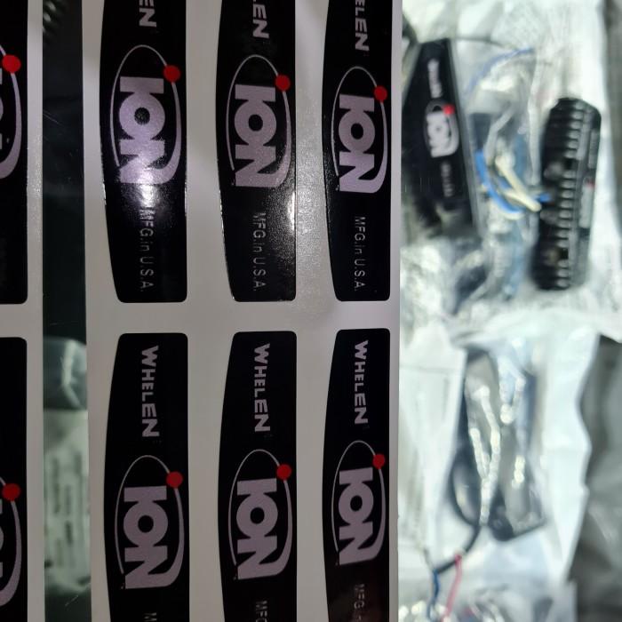 Stiker Whelen ion
