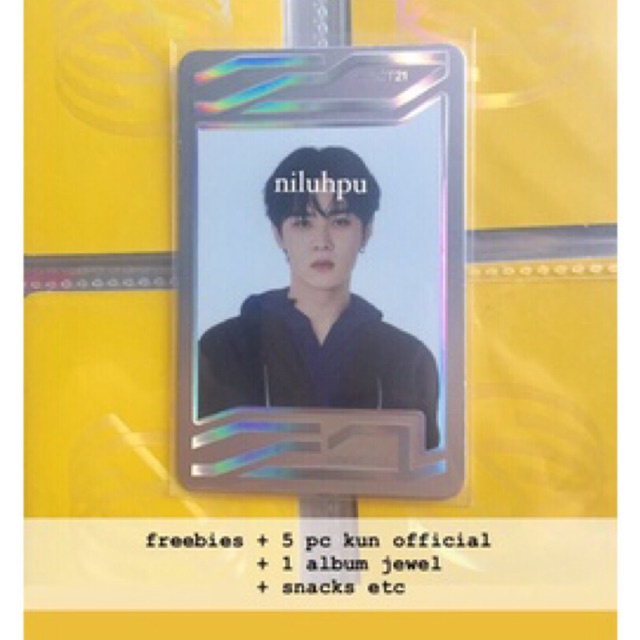 SUC KUN NCT - special universe card nct - benefit dari album universe nct 2021 (pc rare)