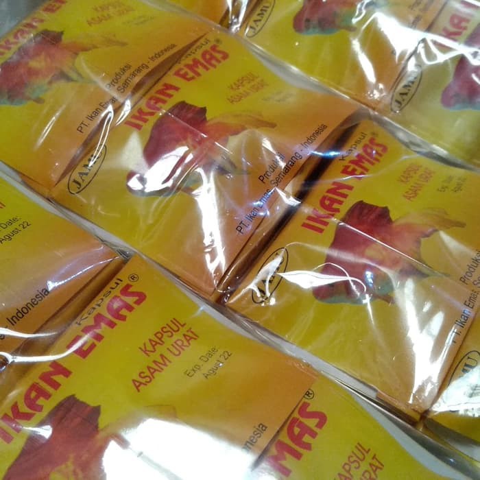 jamu kapsul ikan emas - ju723