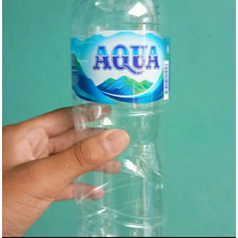 botol aqua 1500 ml ikan cupang