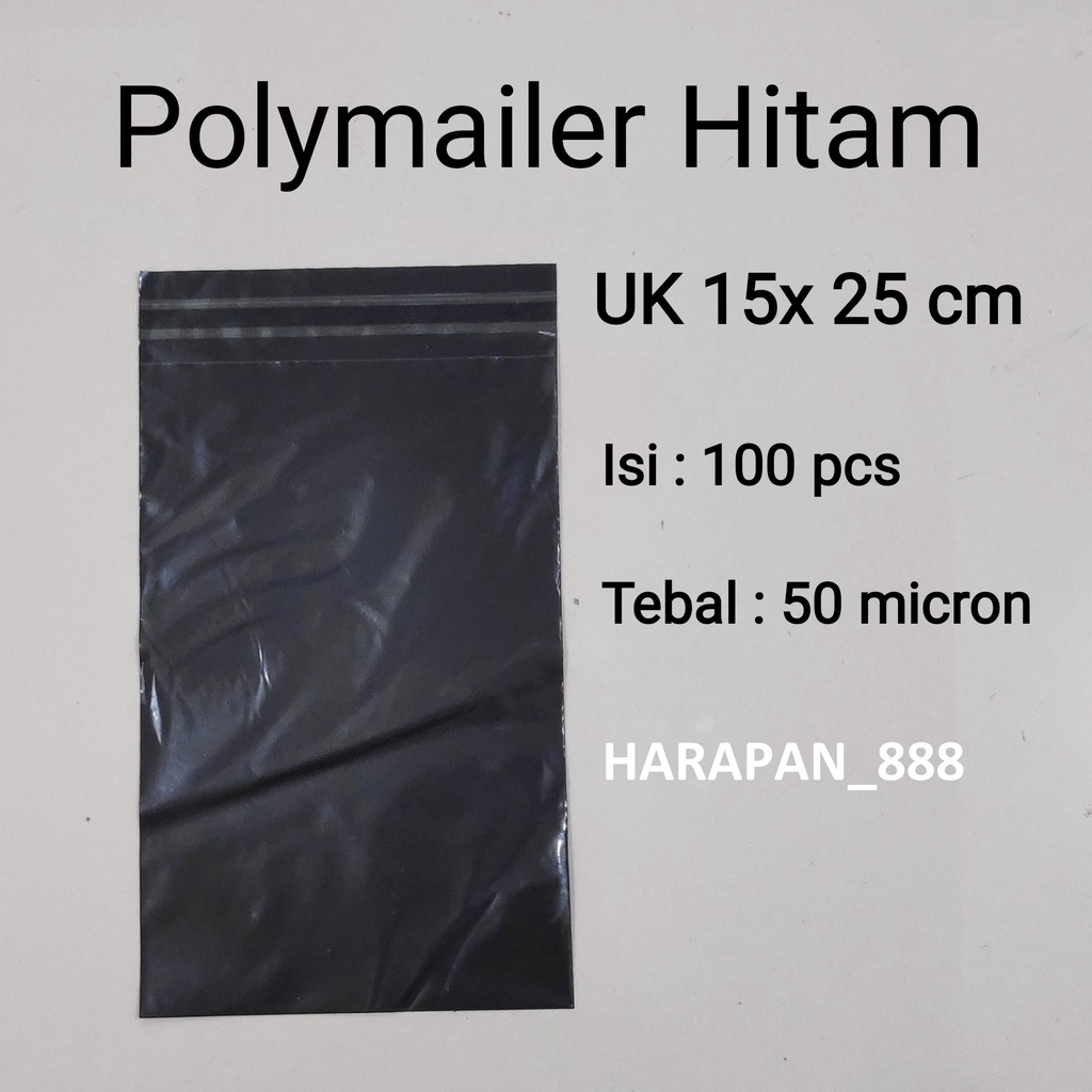 

polymailer hitam / polymailer silver / polymailer pink ALL SIZE / plastik packing