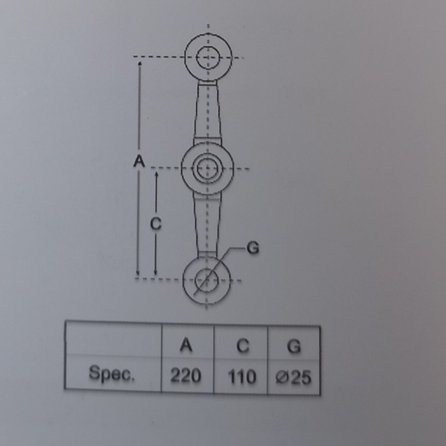 Spider Fiting Ocius tipe OSF 2202