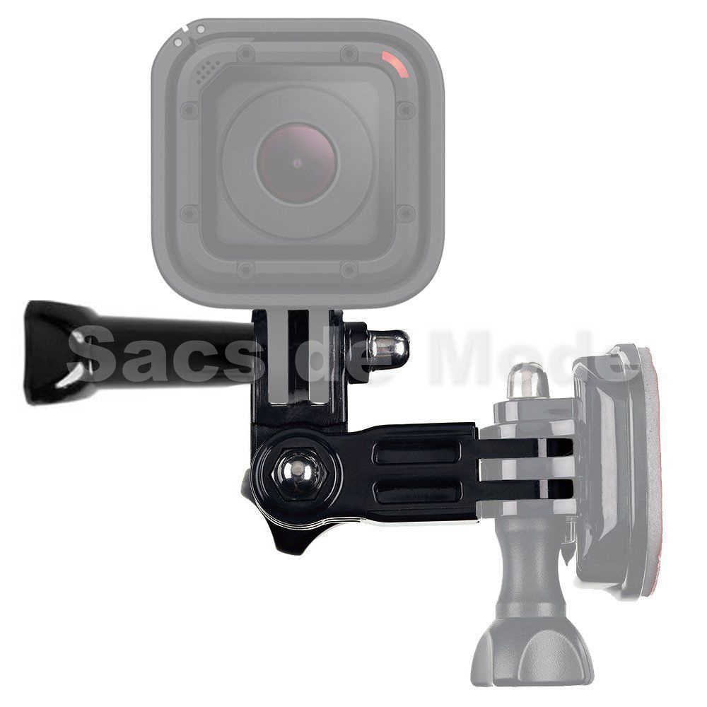 Pivot Arm With Knob Adjustable 3 Way for Action Cam / Xiaomi Yi / GoPro / Brica