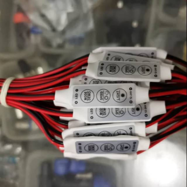 Modul dimmer modul kedip 2 kabel controller control led strobo 12Volt 24Volt kedip