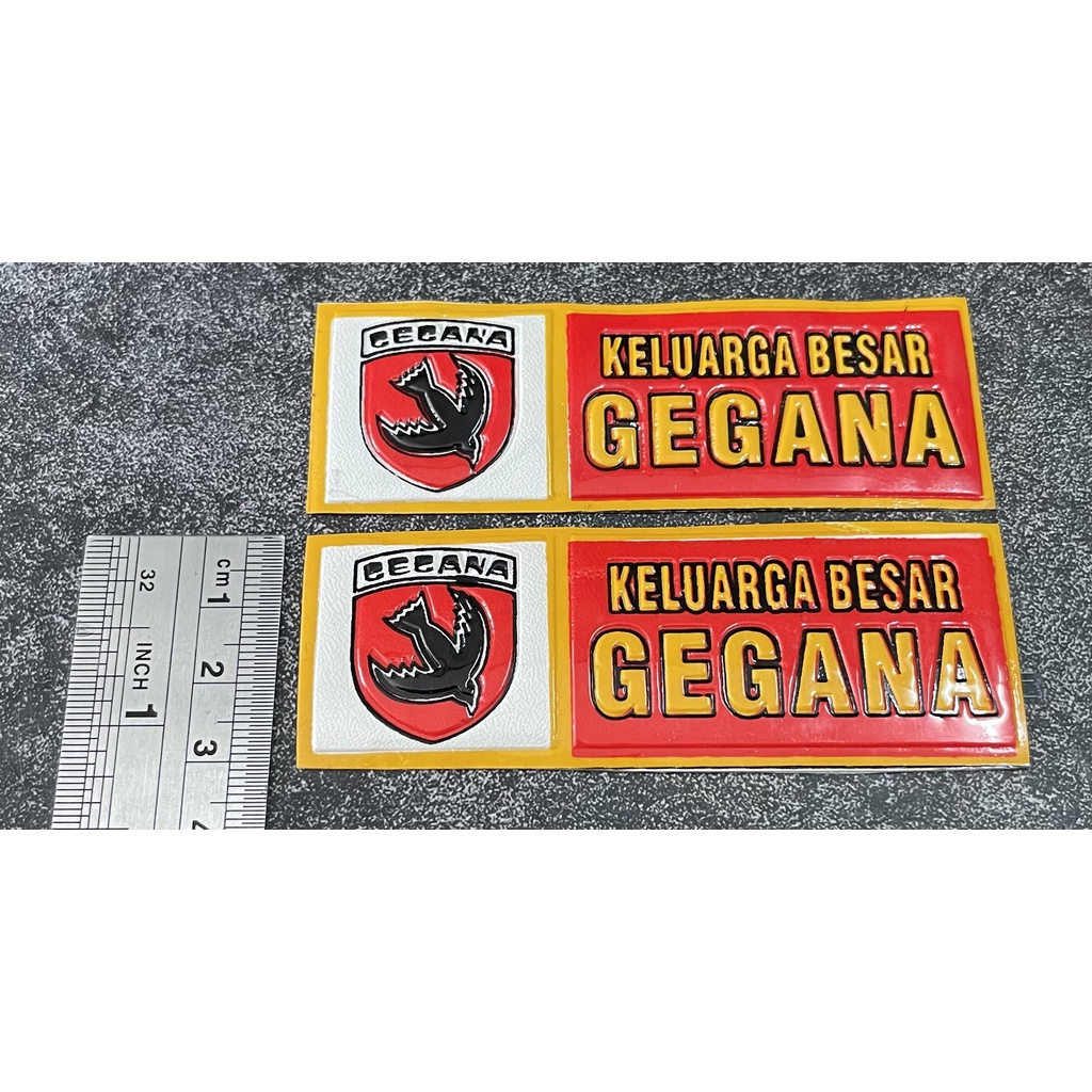 Sticker Plat Gegana - Stiker Plat Gegana - Stiker Gegana Motor