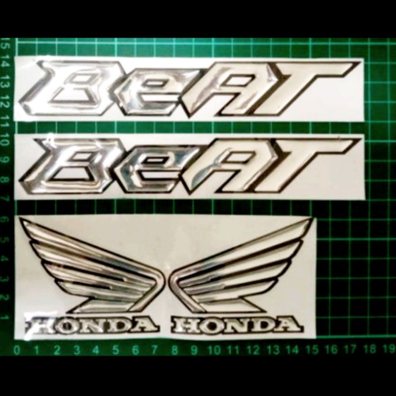 logo honda beat/emblem beat/variasi honda beat