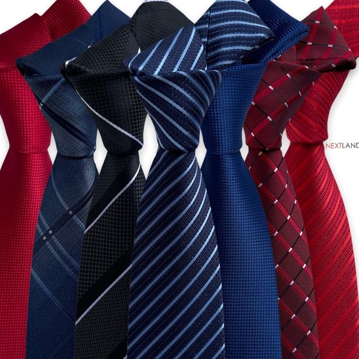 NEXTLAND - DASI HITAM MOTIF DASI PRIA FORMAL DASI MEWAH DASI BERKWALITAS "IDL. 155278"