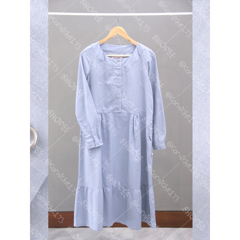 Corniche Janice Dress Sky Blue - TP501489