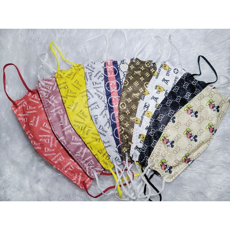 Masker Korea KF94 Motif KF 94 Brand 3D Korean Style