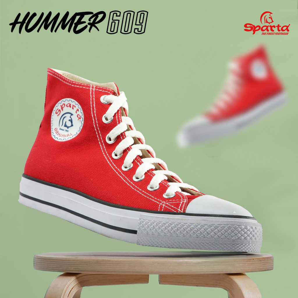 Sparta Sepatu Sneakers Pria Wanita Casual Shoes High Premium Import Quality Original Hummer High 609