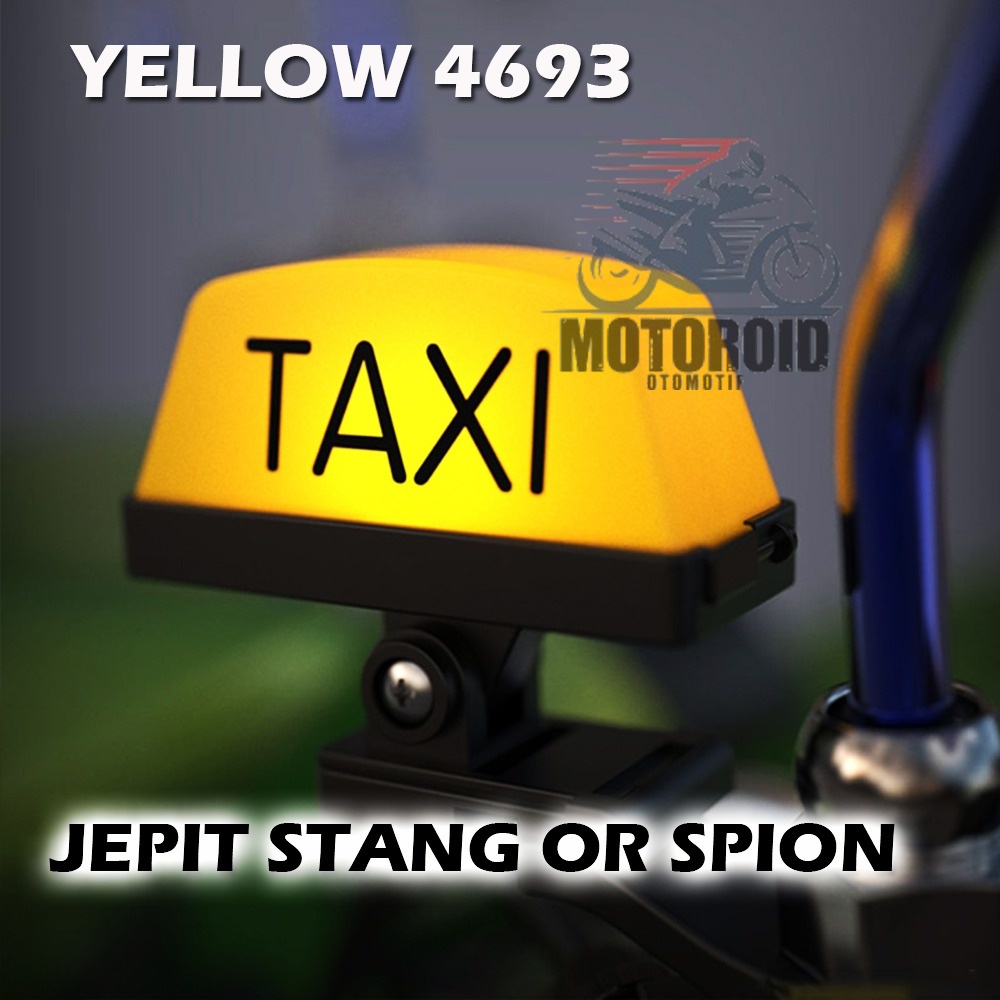 LAMPU SPION TAXI 4694 4693  EASY TO INSTALATION ON STANG KEDIP LAMP MOTOR