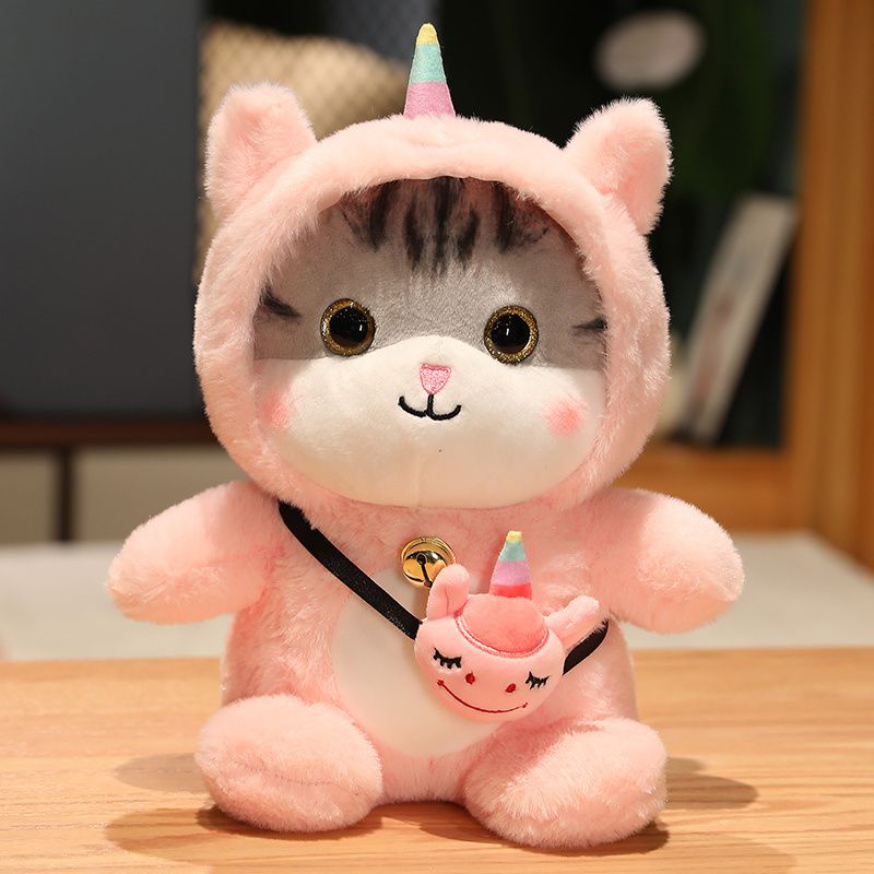 30/40CM Kucing Mainan Mewah Indah Cosplay Rabbit Unicorn Plushie Birthday Gifts For Boy Girl