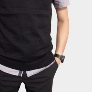 ROMPI RAJUT PRIA - rompi basic rajut - baju rajut pria