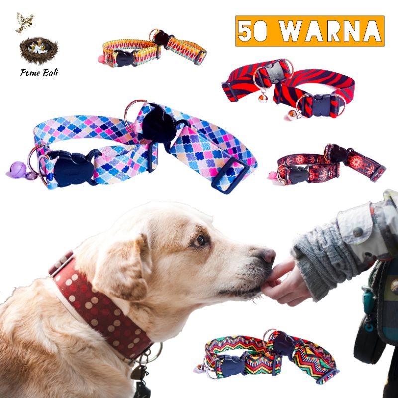 Kalung Anjing Besar / Kalung Anjing Mewah / Kalung Anjing Kuat & Elegan / Kalung anjing Ras Besar / 