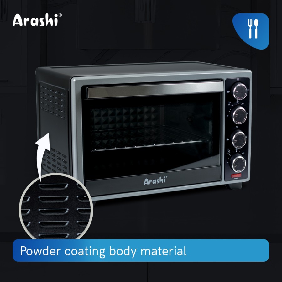 ARASHI Oven Listrik P33A 33  A Kapasitas 33 Liter