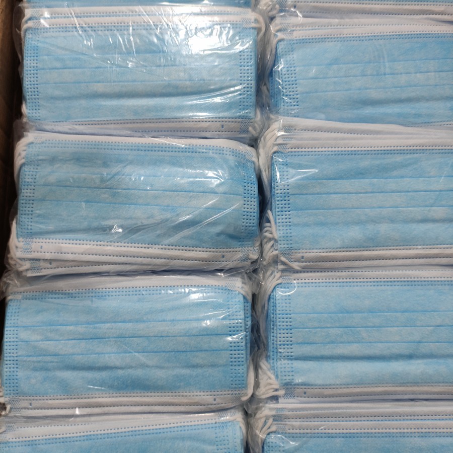 Masker Non Medis 3 Ply Earloop Tanpa Box Isi 50 Pcs Murah