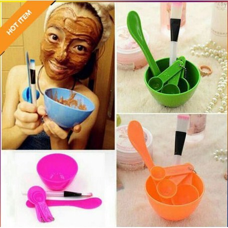 MANGKOK MASKER Wajah Makeup Tools Set Mangkuk Alat Kosmetik Make up