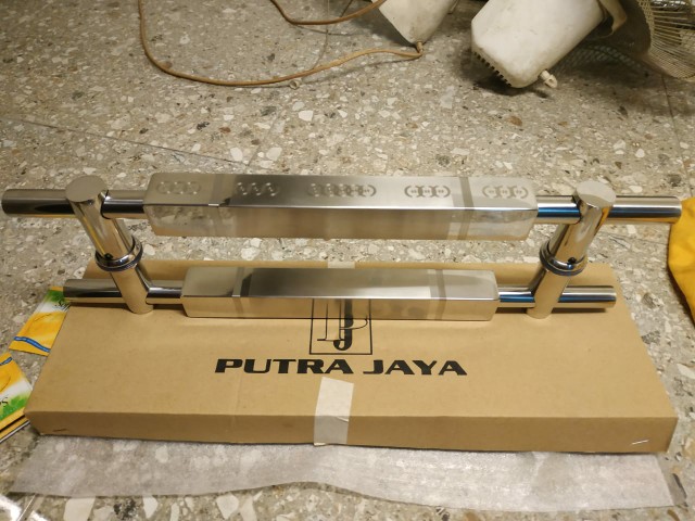 Handle Pintu Rumah Baut Tembus / Tarikan Pintu Rumah 45cm Ready