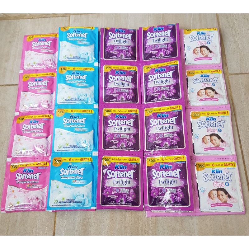 Soklin softener sachet 500an