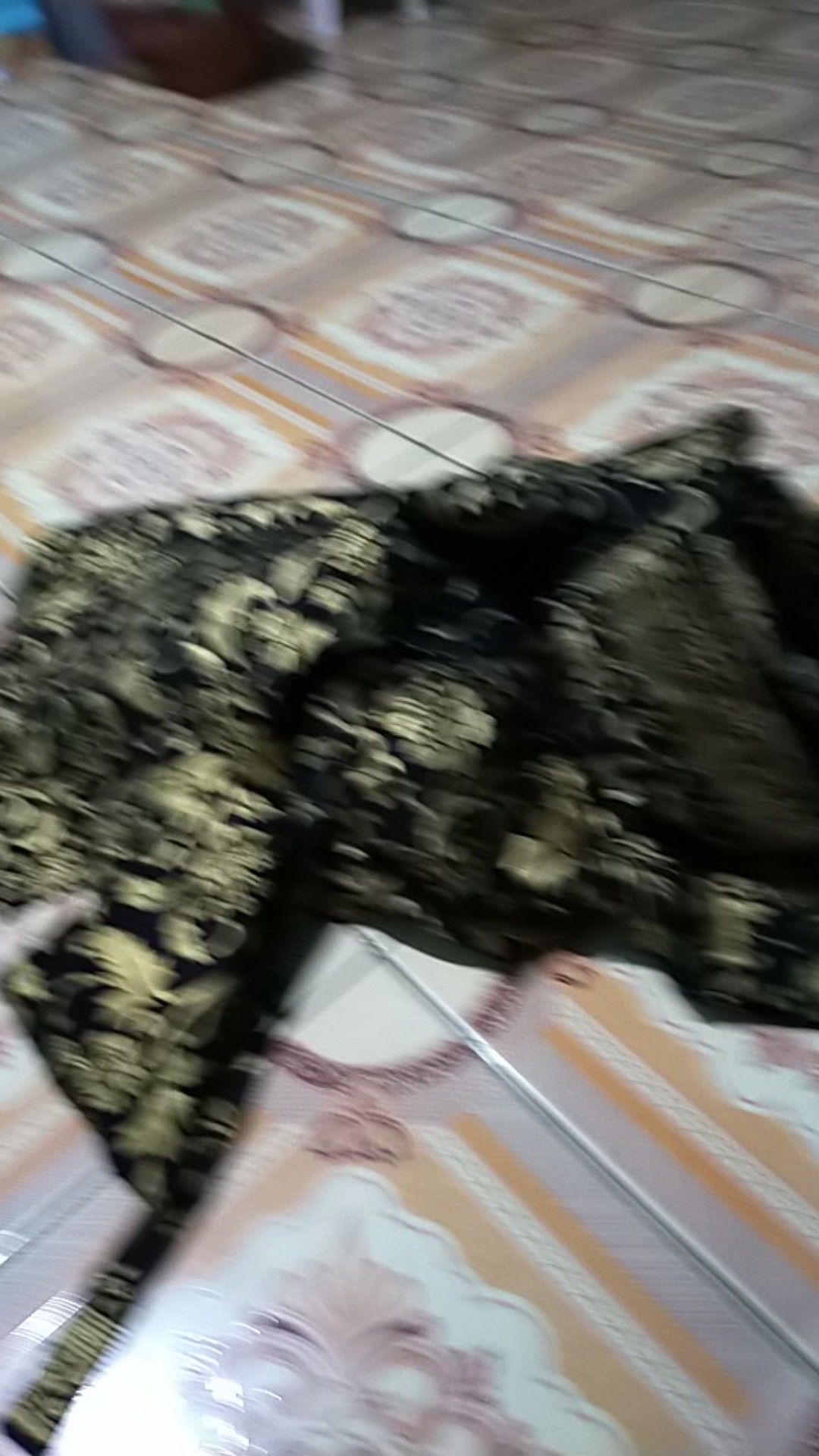 Batik Couple Keluarga Sania Ruffle Ori Ndoro Jowi Dnt Motif Prada Bakung