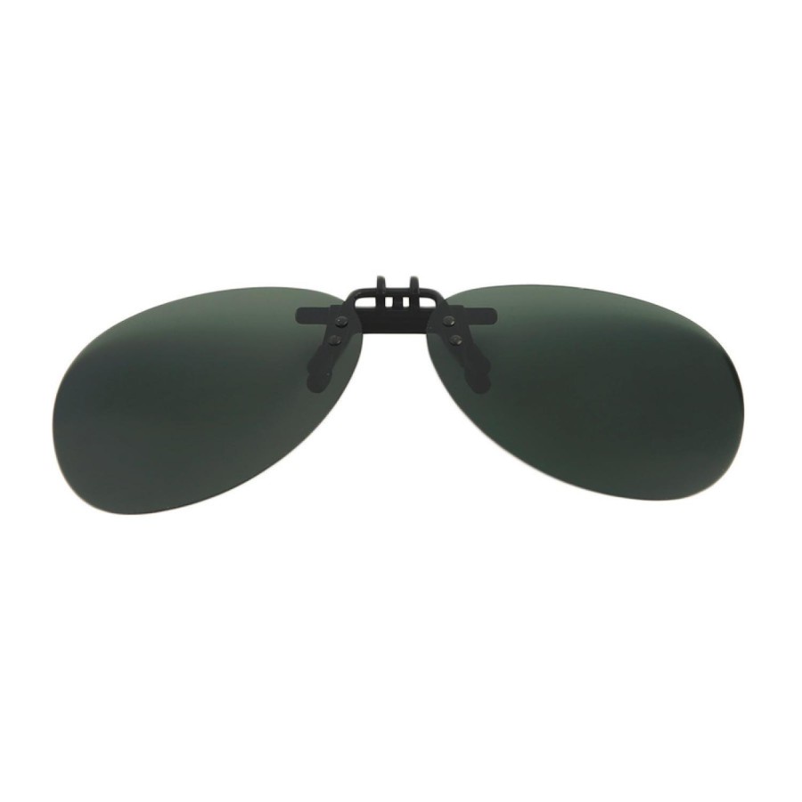 Lensa Klip Kacamata Polarized - Y16211 - Black/Black