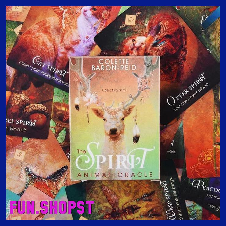 READY REPRINT THE SPIRIT ANIMAL ORACLE CARD DECK KARTU