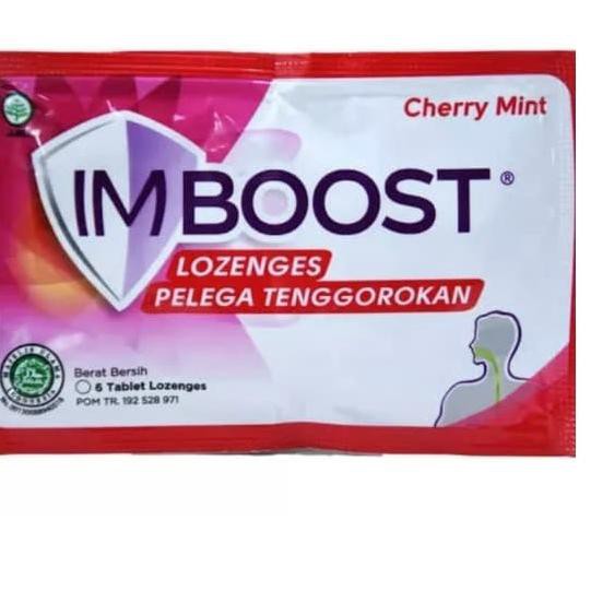 

(TERBARU) Imboost Lozenges Permen Pelega Tenggorokan