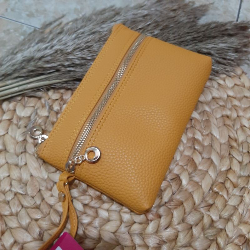 Dompet Wanita Silvi Terbaru 2021 Papirut Kulit Jeruk Premium Sintetis Imfort Kekinian Bisa COD-6