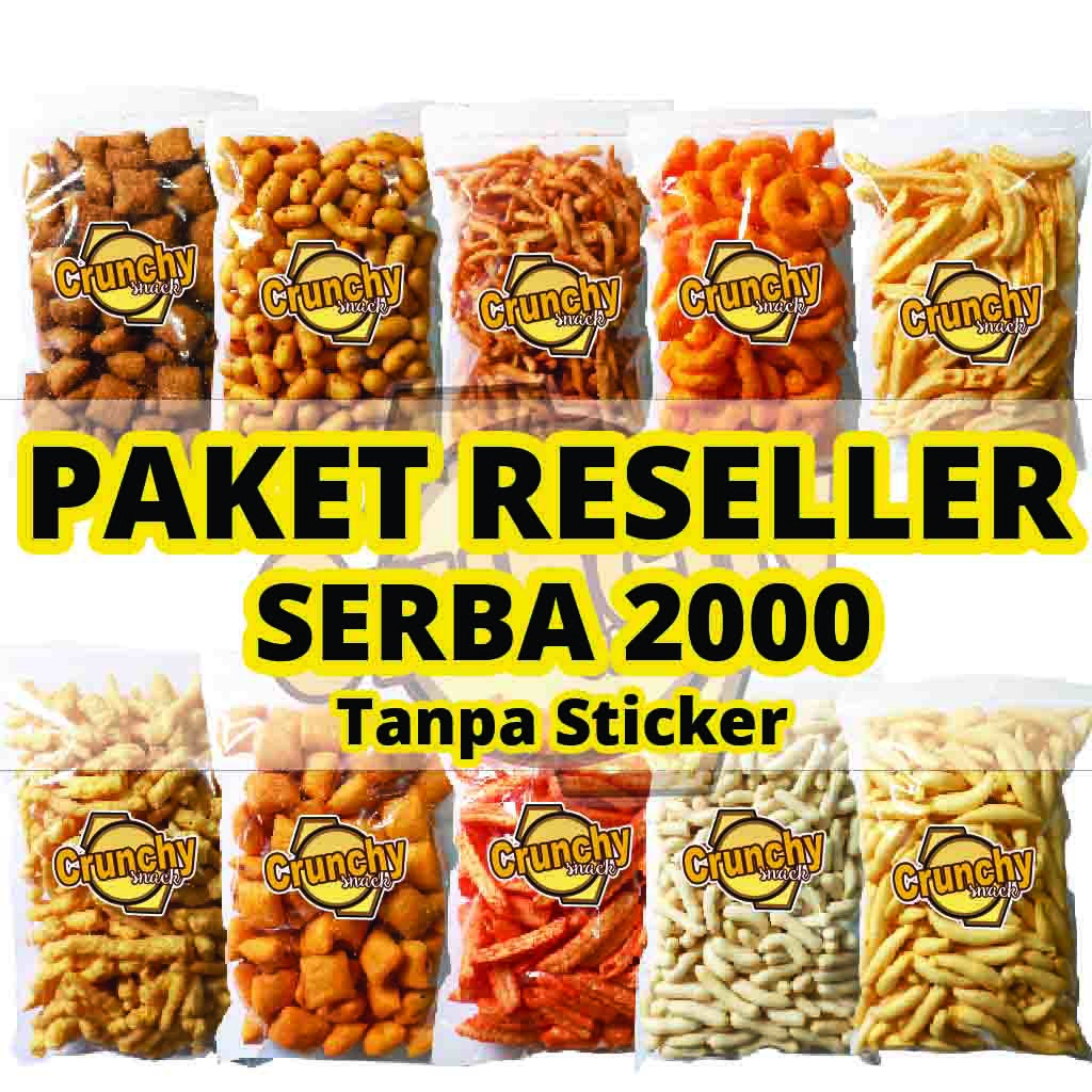 [Promo Reseller] / COD / Snack / Snack Serba 2000 / Paket Usaha / Paket Reseller