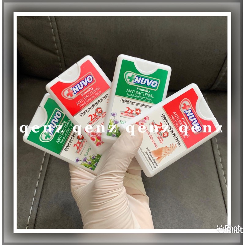 NUVO HAND SANITIZER POCKET - SPRAY 15ML