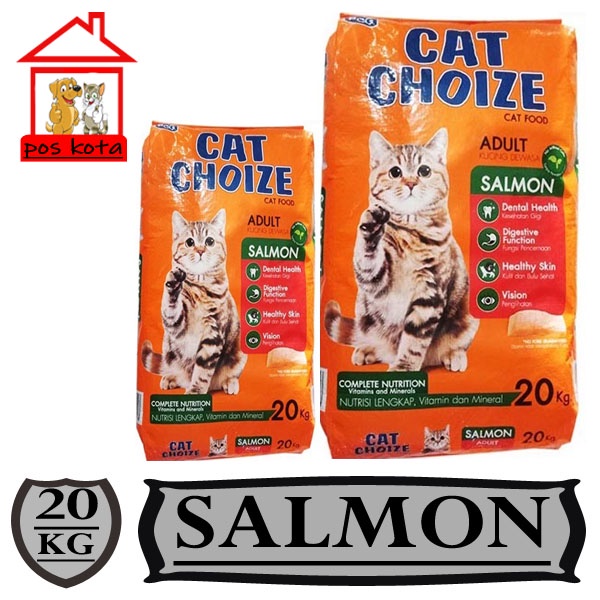 Cat Choize Adult Salmon 20kg (Ekspedisi)